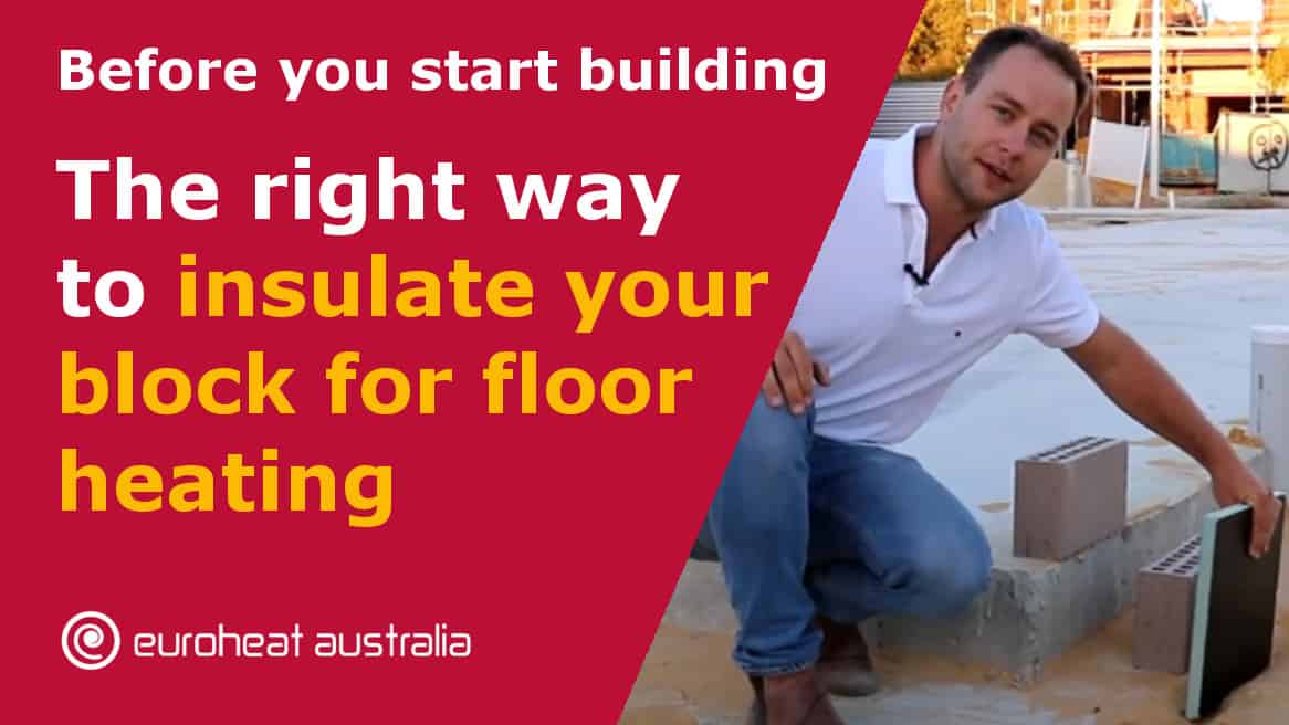 Video: Before you start building: The right way to insulate your block for floor heating - Floor heating - Perth
