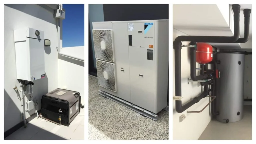 Gas boiler or heat pump? The two most common methods to provide the heat needed for your floor heating system and how to choose the best one for you