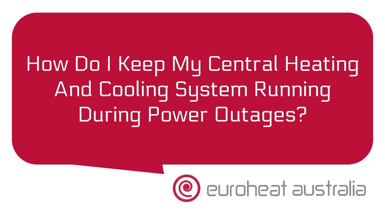 How Do I Keep My Central Heating And Cooling System Running During