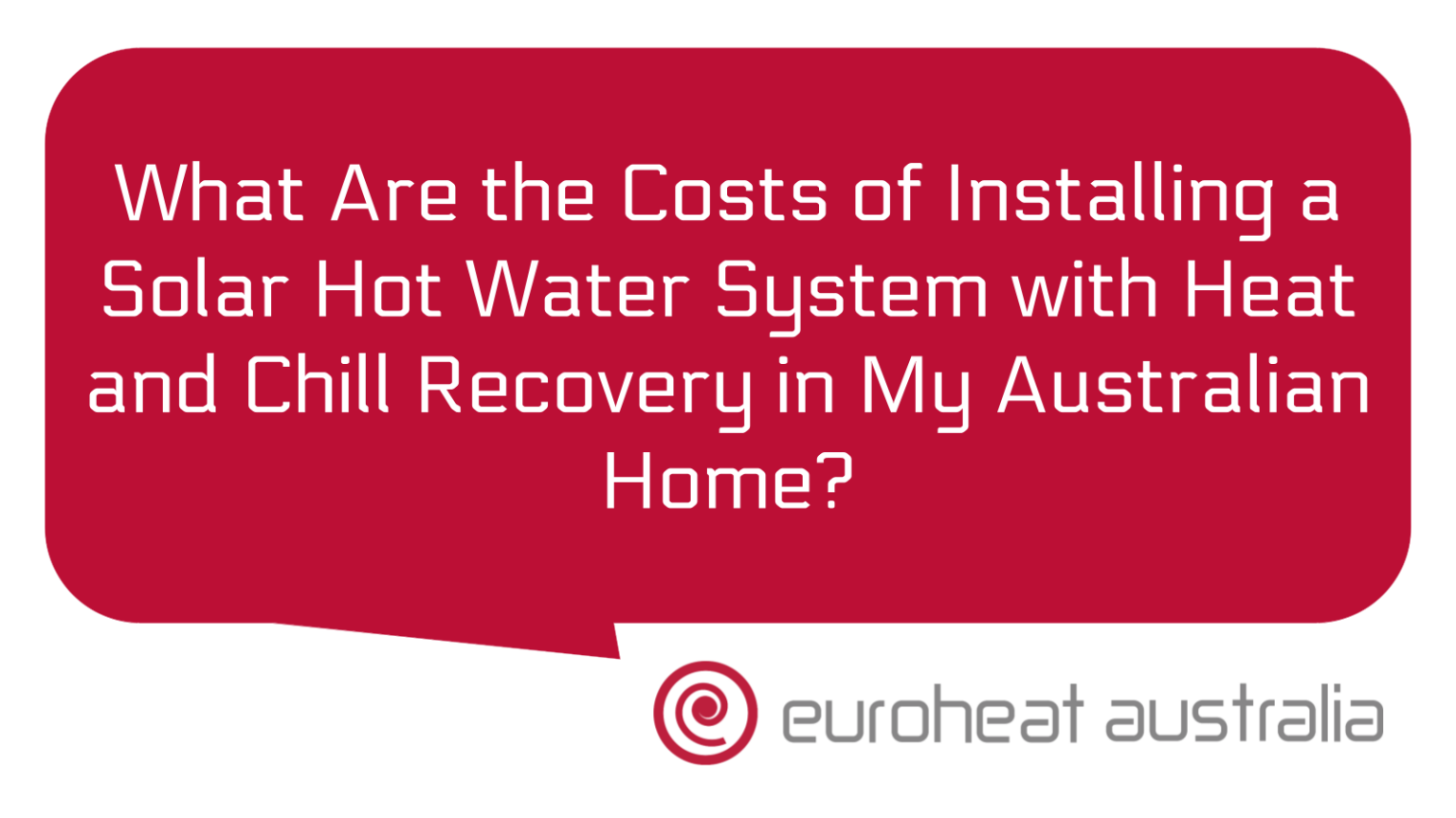 What Are the Costs of Installing a Solar Hot Water System with Heat and ...