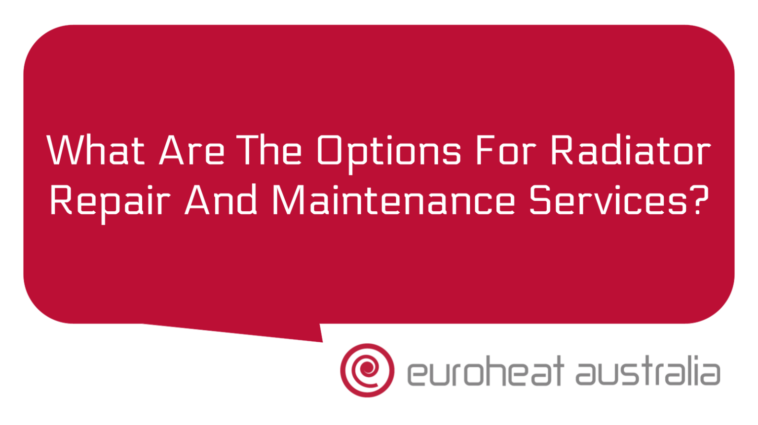 What Are The Options For Radiator Repair And Maintenance Services ...